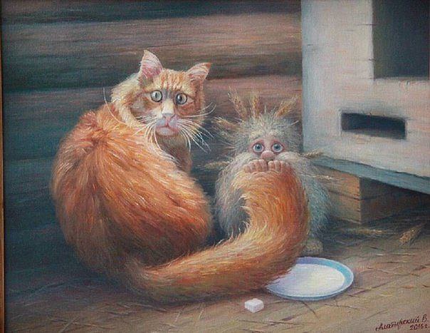 домовой и кот.jpeg домовой и кот.jpeg
